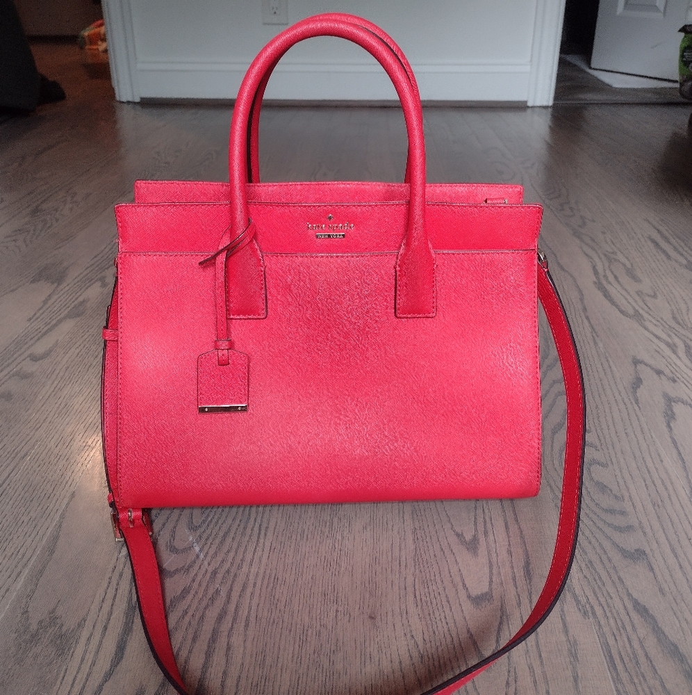 Red Kate Spade bag